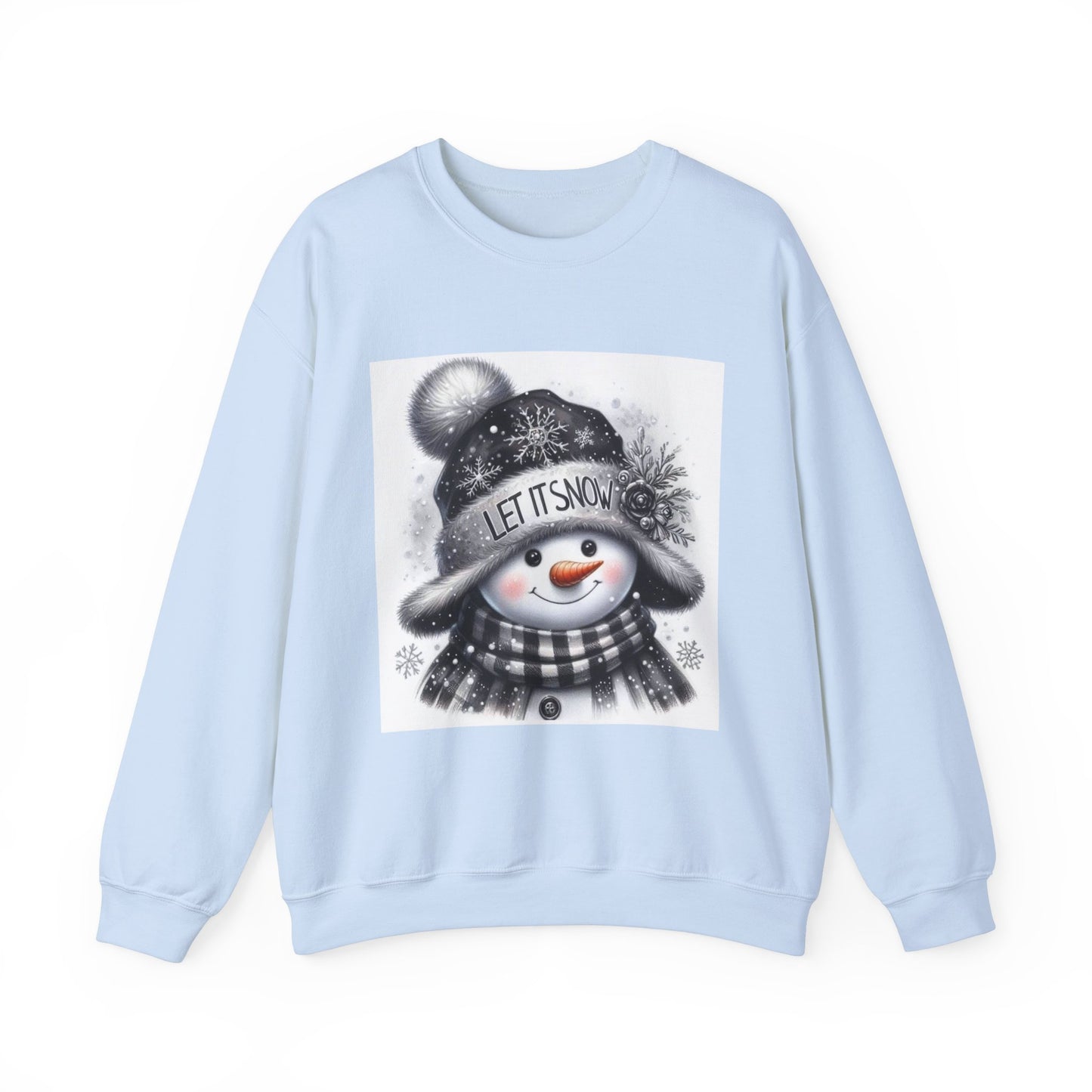 Let It Snow Unisex Heavy Blend™ Crewneck Sweatshirt