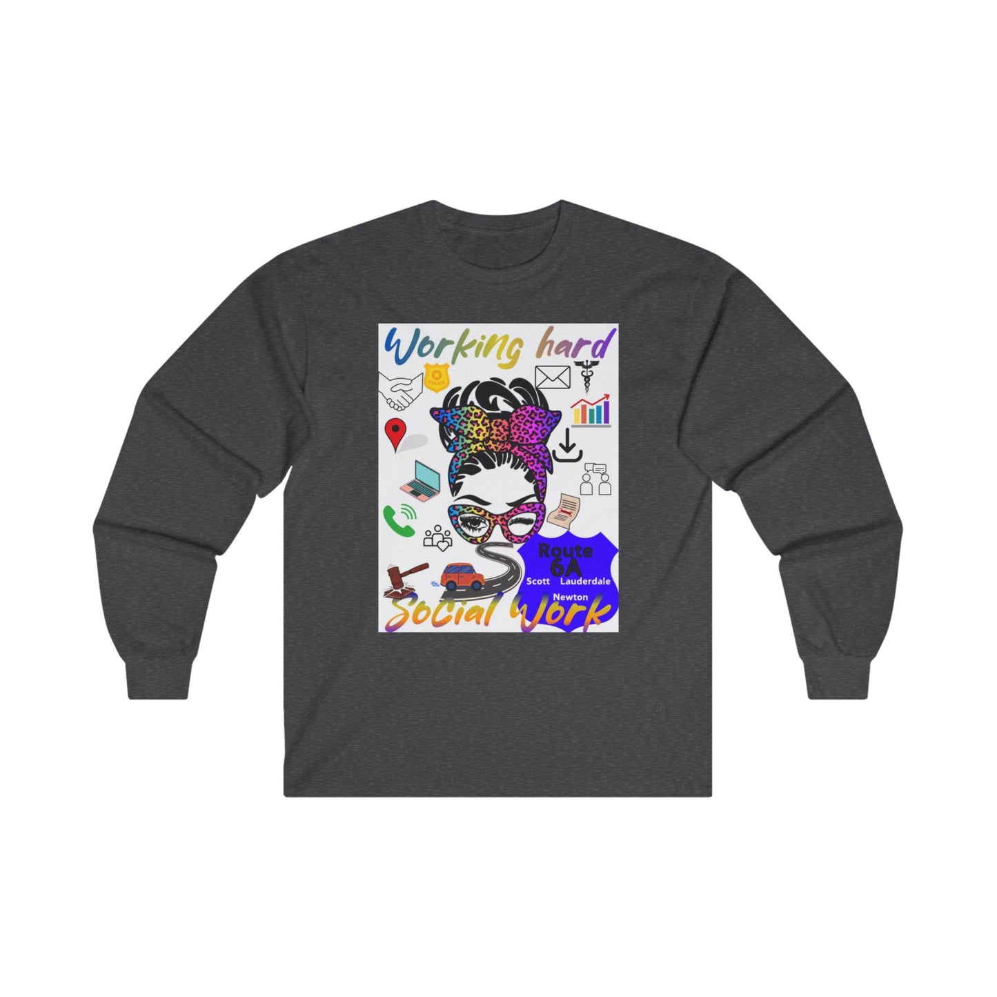 Social Work Ultra Cotton Long Sleeve Tee