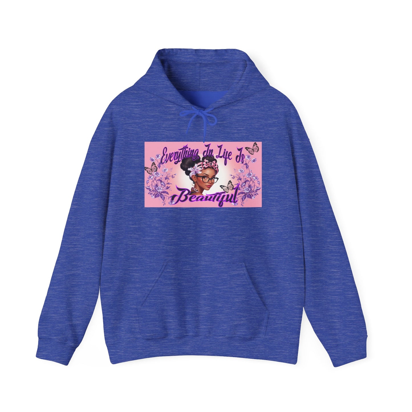 Everything In Life Is Beautiful Heavy Blend™ Hooded Sweatshirt