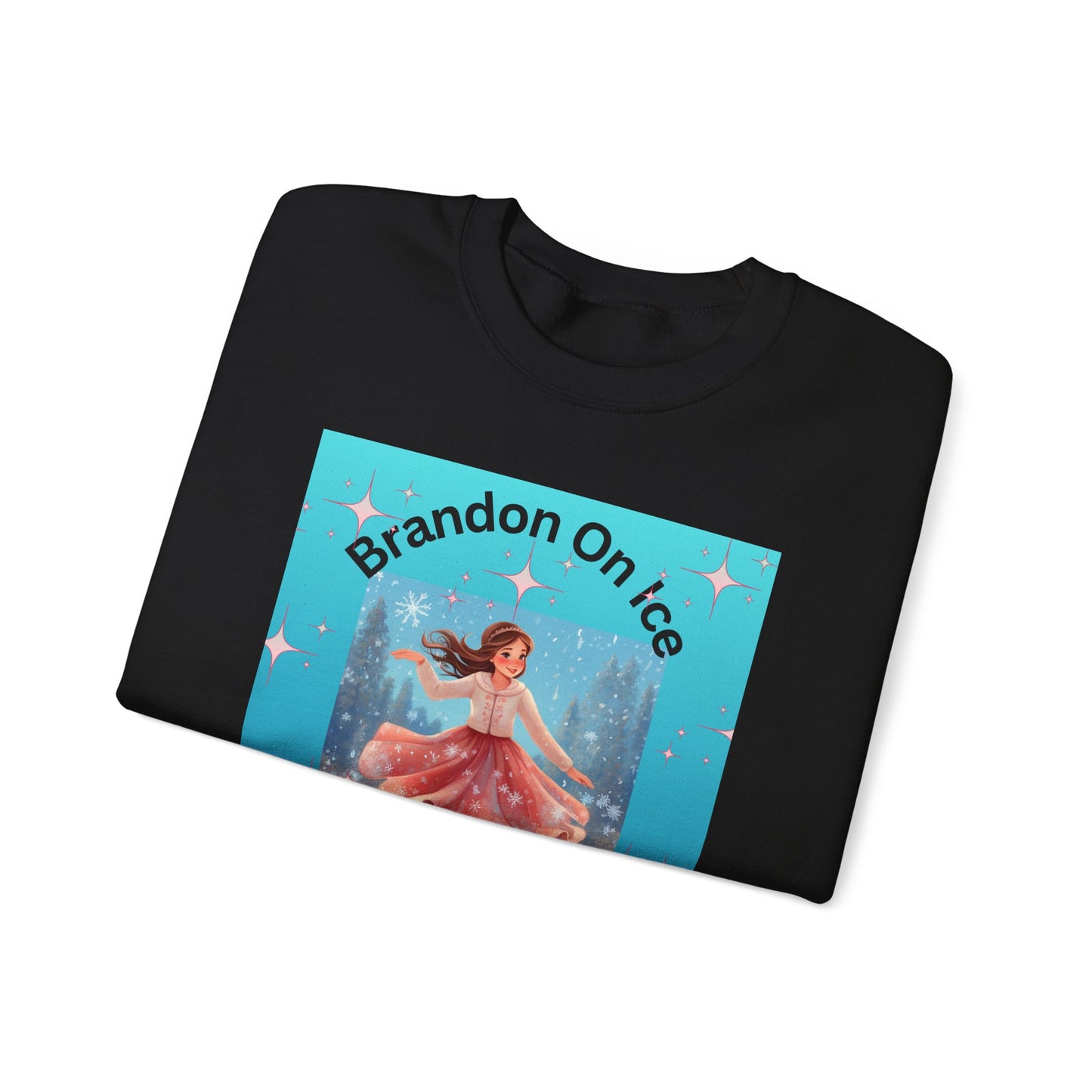 Brandon on ice 2 Unisex Heavy Blend™ Crewneck Sweatshirt