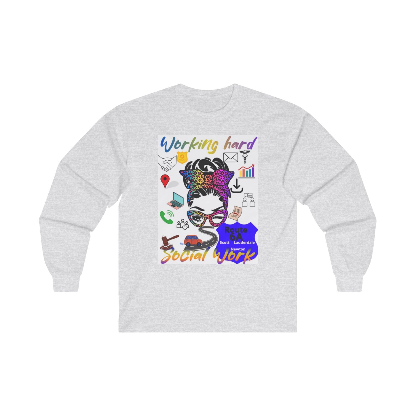 Social Work Ultra Cotton Long Sleeve Tee