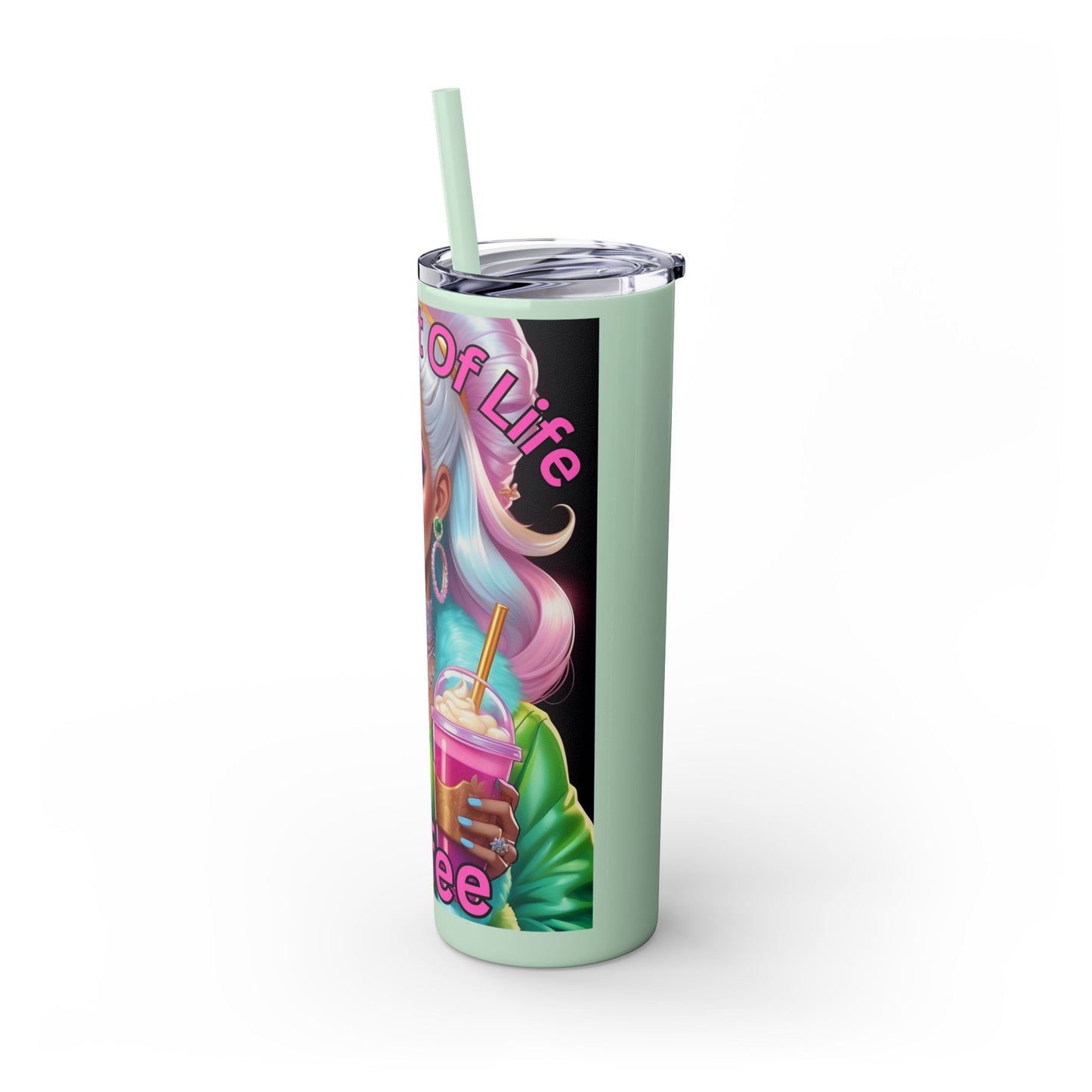 Best Part Of Life, Coffee Skinny Tumbler with Straw, 20oz