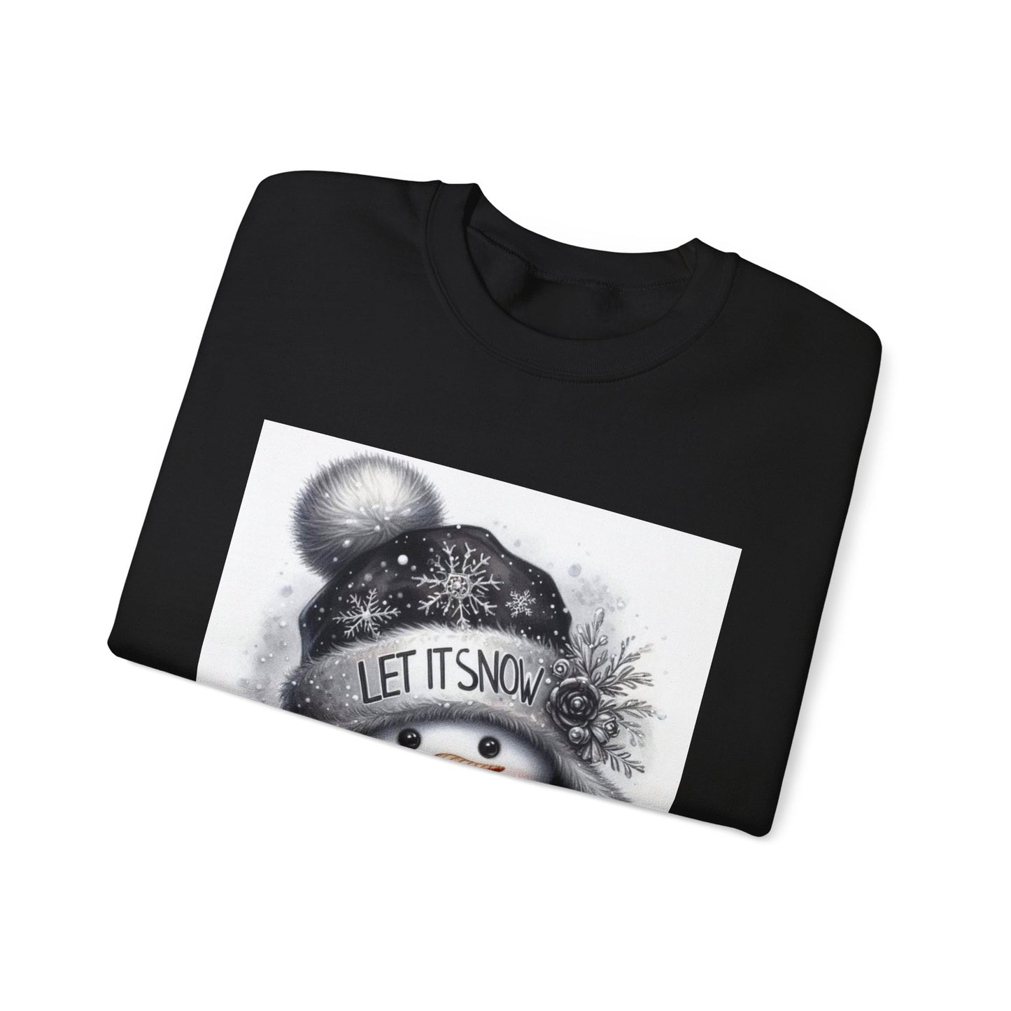 Let It Snow Unisex Heavy Blend™ Crewneck Sweatshirt