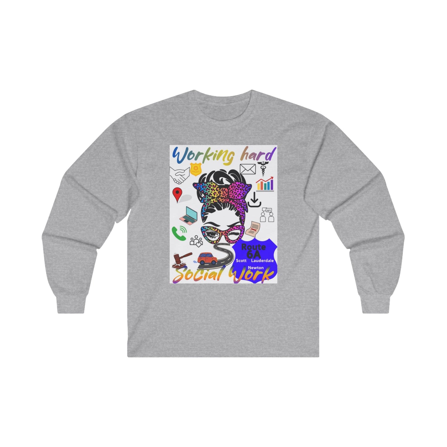 Social Work Ultra Cotton Long Sleeve Tee