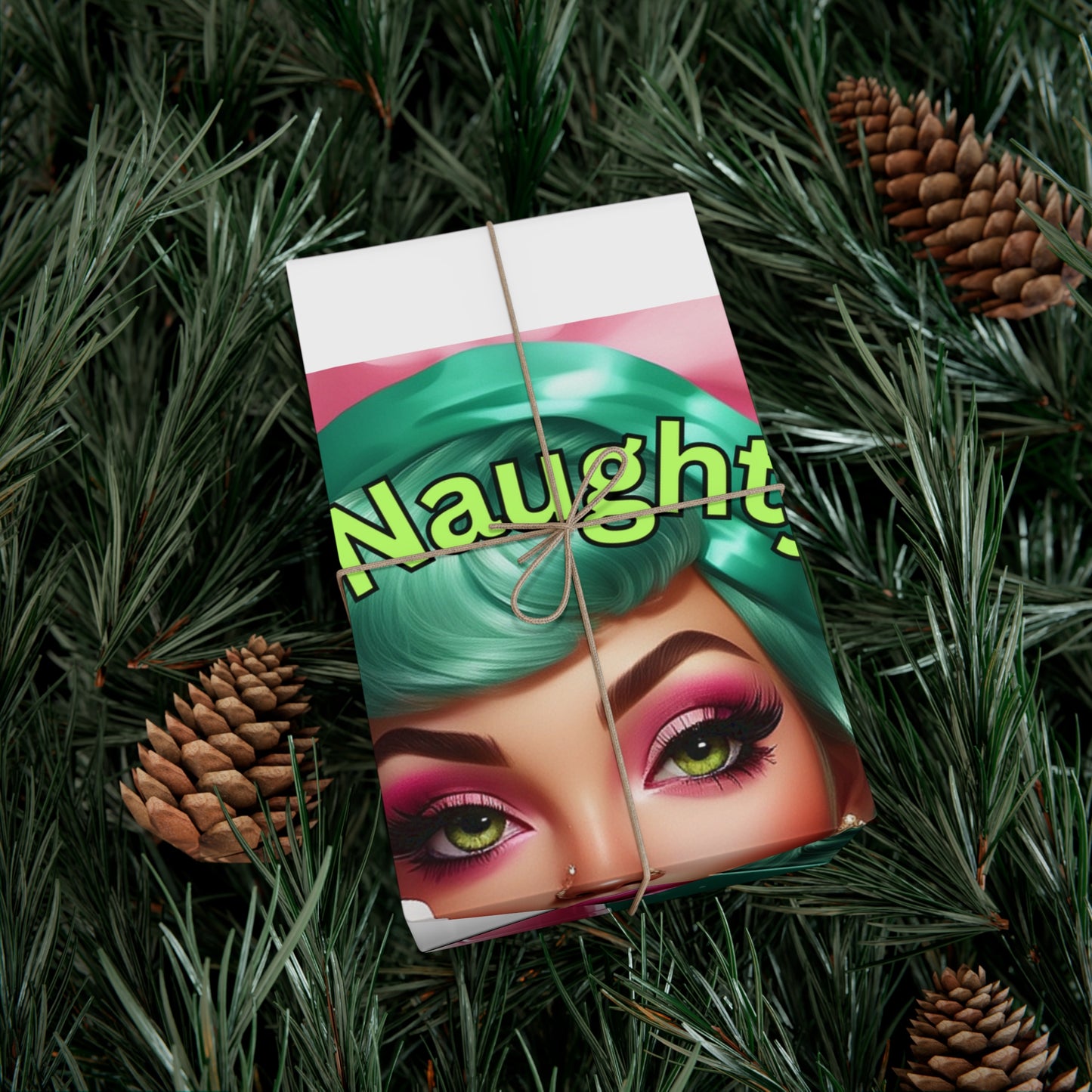 Naughty Girls Drink Frappe Gift Wrap Papers