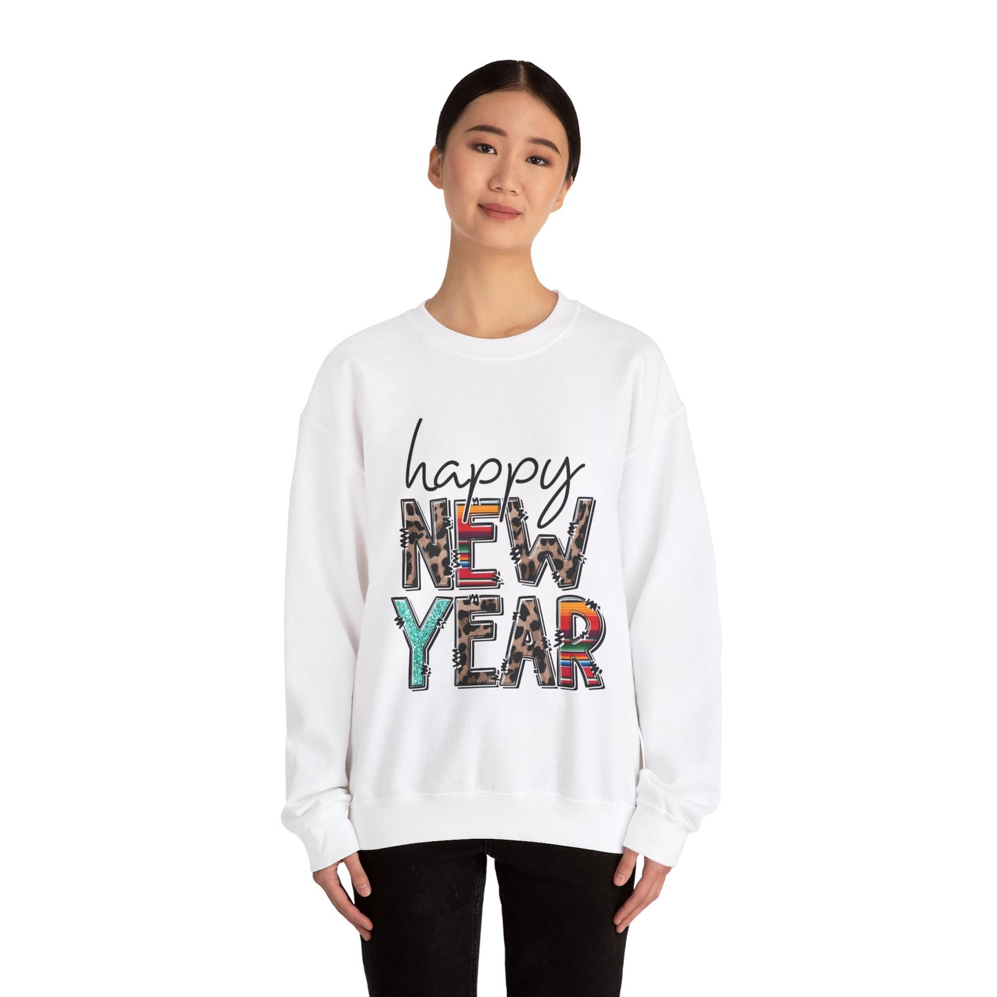 Happy New Year 1 Unisex Heavy Blend™ Crewneck Sweatshirt