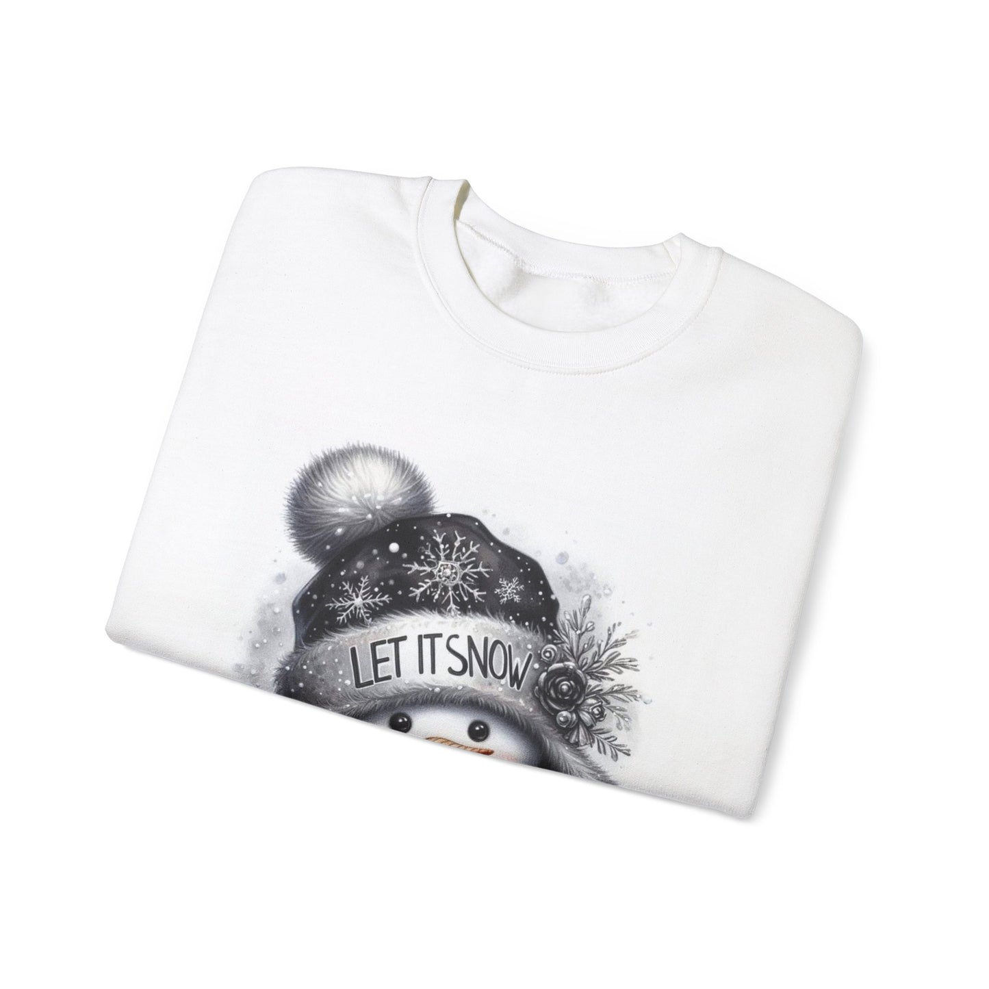 Let It Snow Unisex Heavy Blend™ Crewneck Sweatshirt