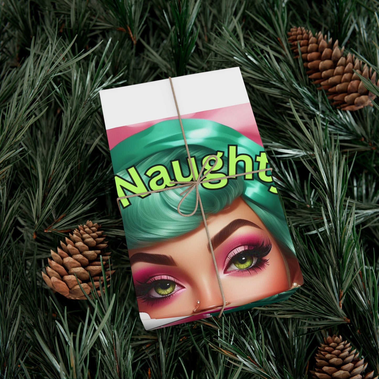 Naughty Girls Drink Frappe Gift Wrap Papers