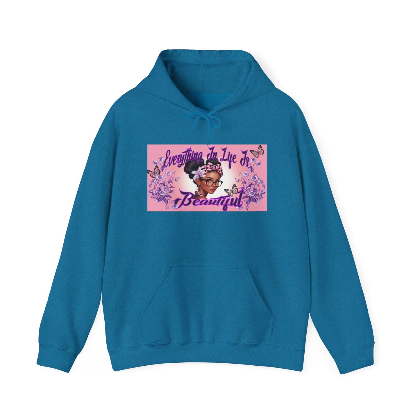 Everything In Life Is Beautiful Heavy Blend™ Hooded Sweatshirt