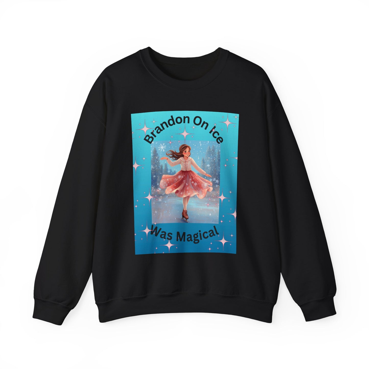 Brandon on ice 2 Unisex Heavy Blend™ Crewneck Sweatshirt