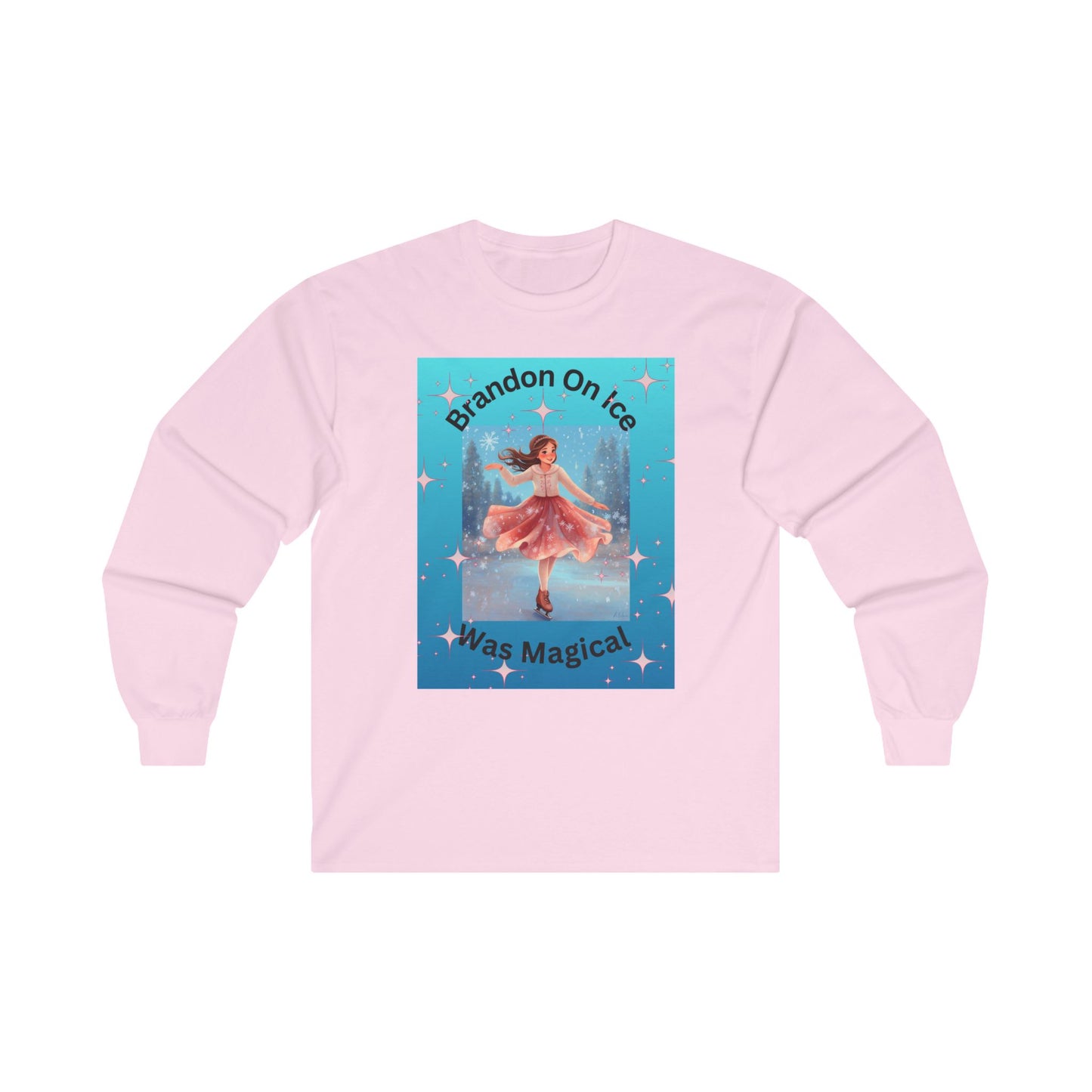 Brandon on ice 2 Unisex Ultra Cotton Long Sleeve Tee