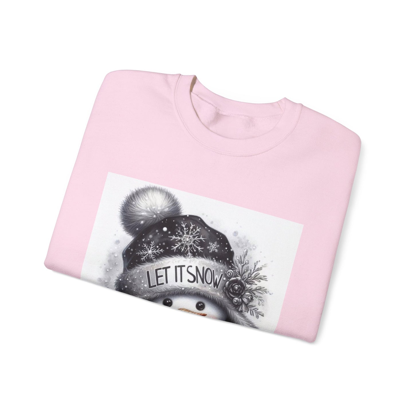 Let It Snow Unisex Heavy Blend™ Crewneck Sweatshirt