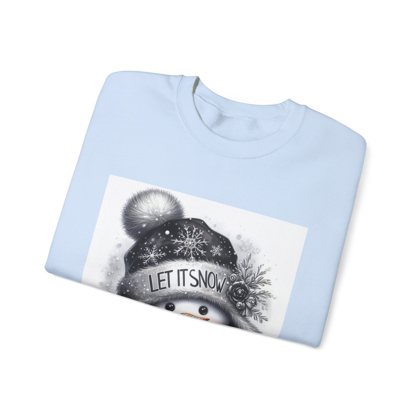 Let It Snow Unisex Heavy Blend™ Crewneck Sweatshirt