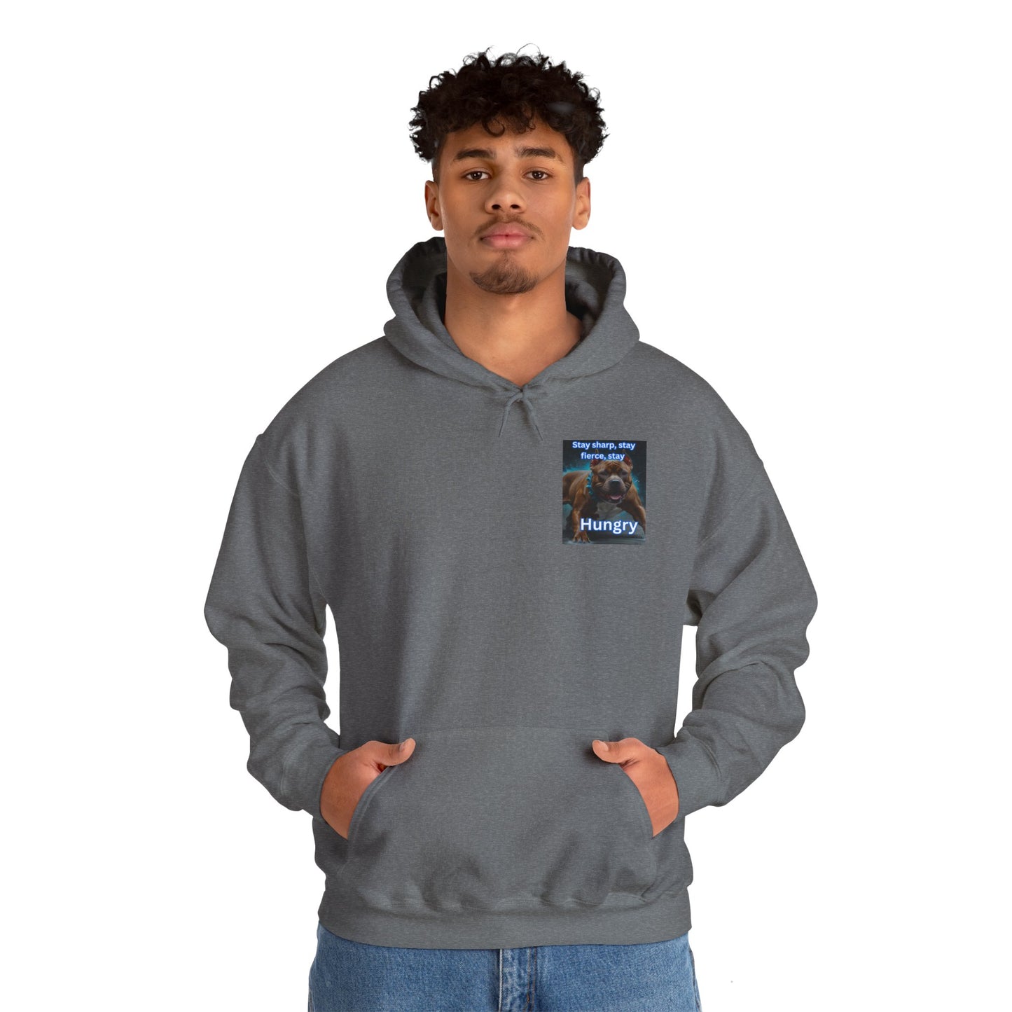 Stay Hungry Heavy Blend™ Hooded Sweatshirt