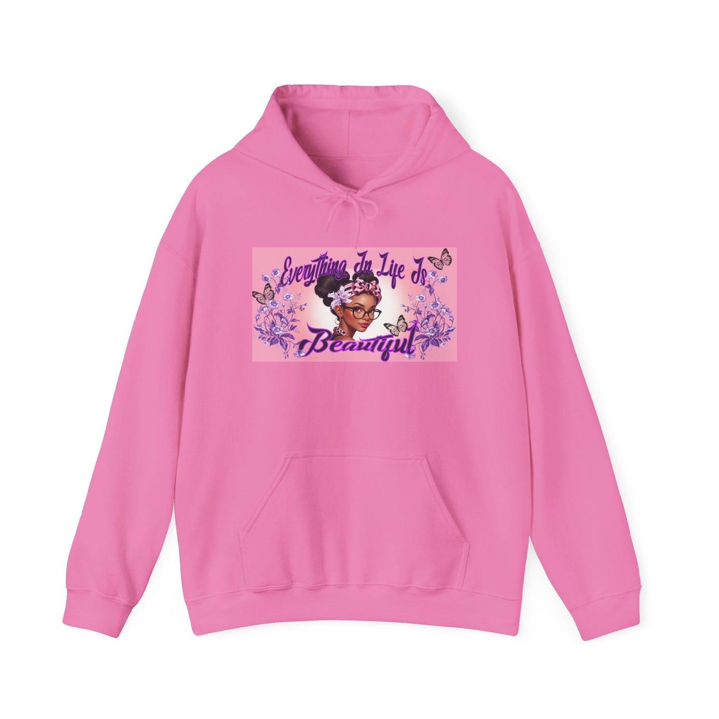 Everything In Life Is Beautiful Heavy Blend™ Hooded Sweatshirt