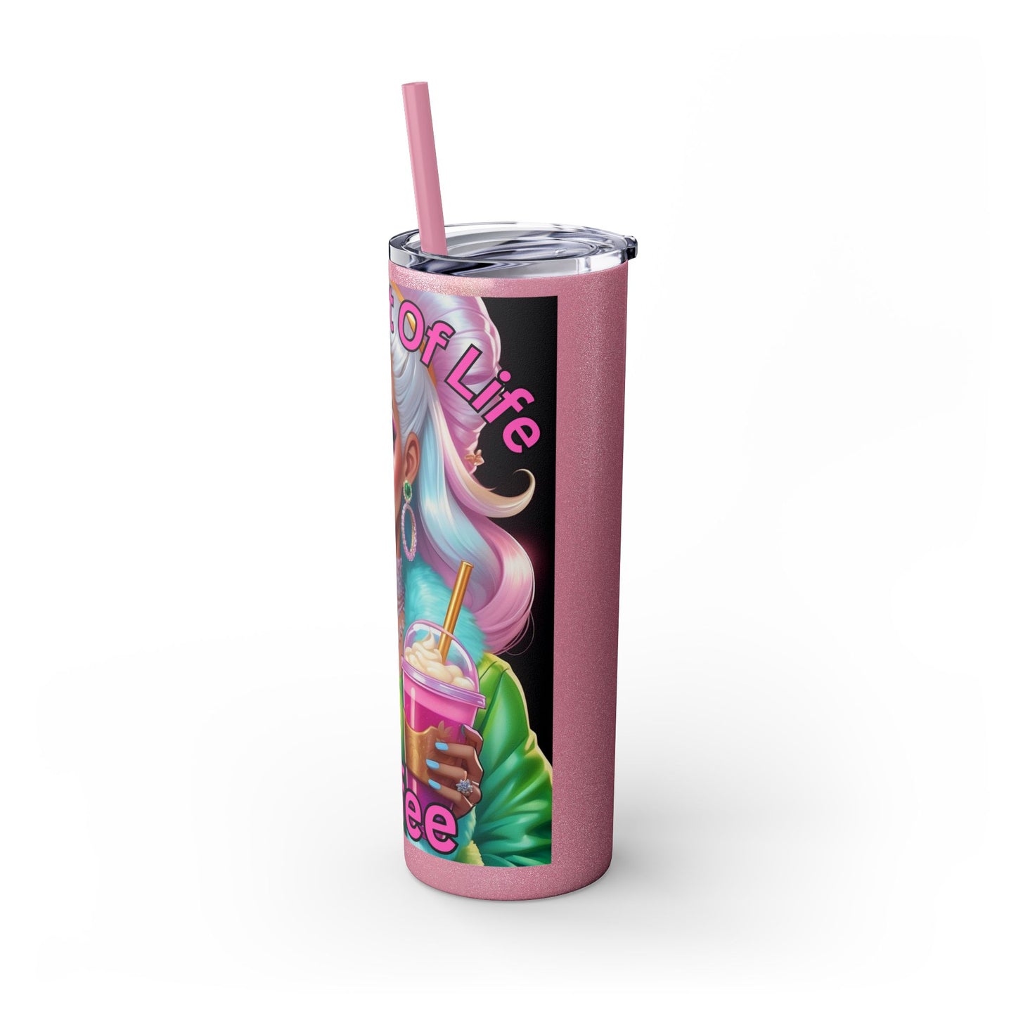 Best Part Of Life, Coffee Skinny Tumbler with Straw, 20oz