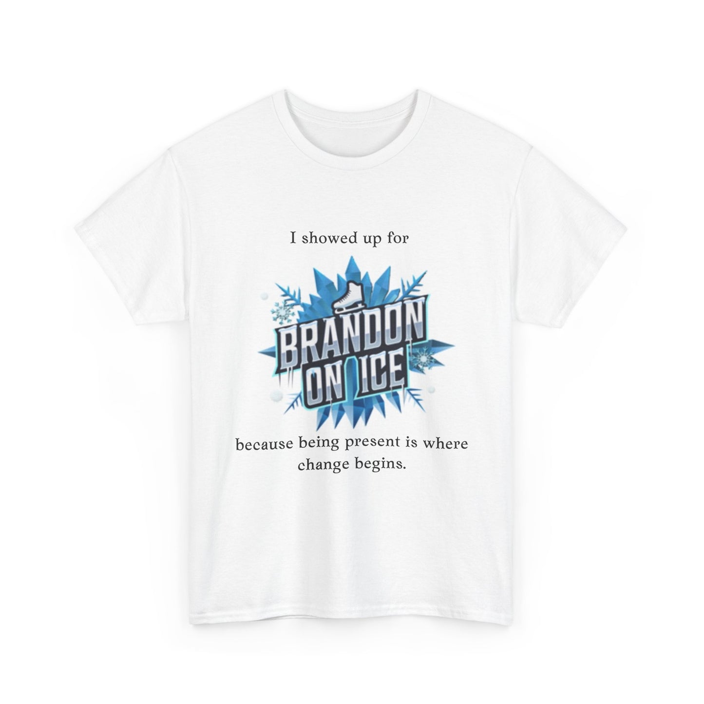 Brandon On Ice Unisex Heavy Cotton Tee