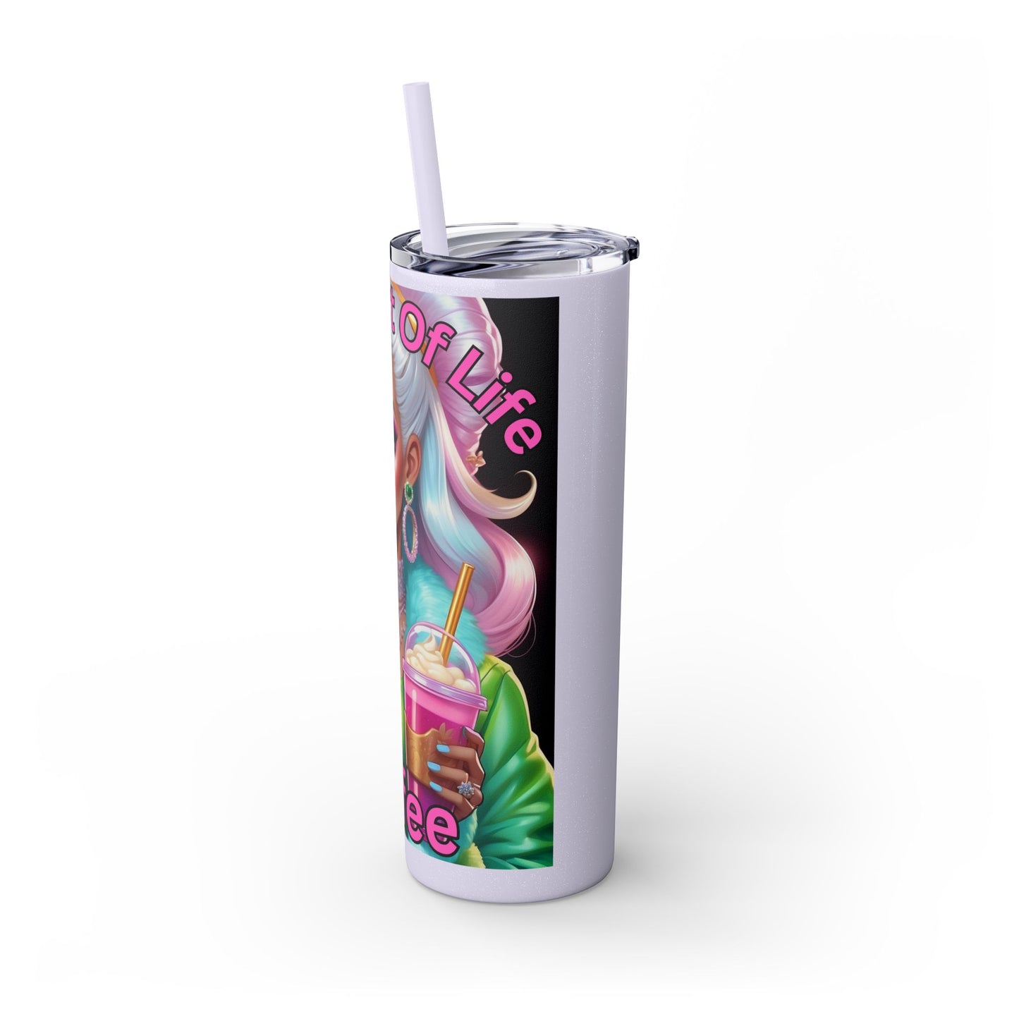 Best Part Of Life, Coffee Skinny Tumbler with Straw, 20oz